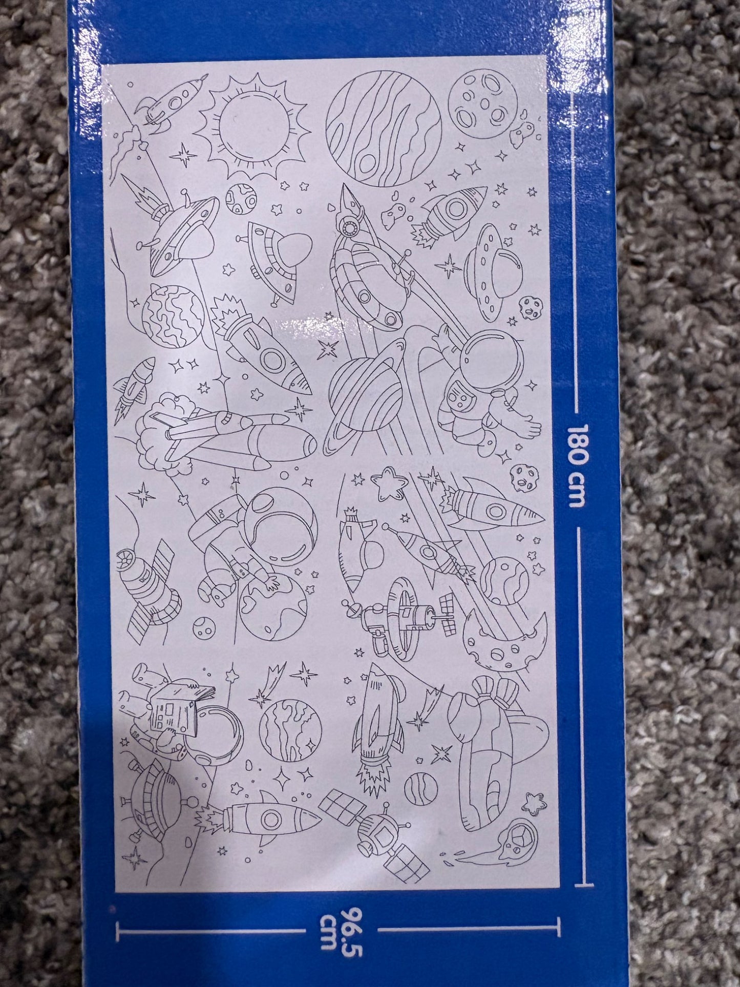 NWOT Giant colouring page
