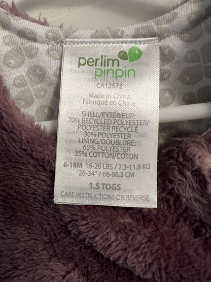 perlimpinpin sleep sack 1.5, 6-12 Months (Medium)
