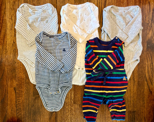Baby Gap Bodysuit Bundle, 0-3 months, Kids 3 Month (0-3M)