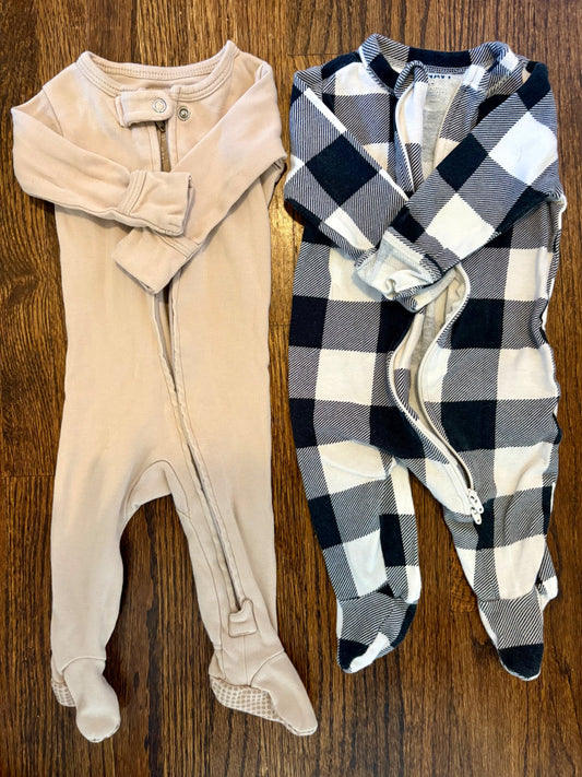 Onesie Sleepers, 0-3 months, Old Navy and L’ovedbaby, Kids 3 Month (0-3M)