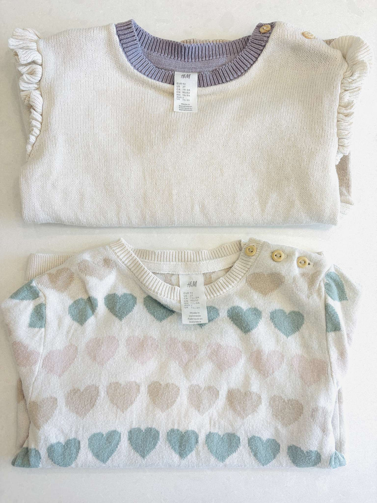 Baby Girl's Sweater Bundle, Size 1-2T, EUC, Kids 18 Month (12-18M)