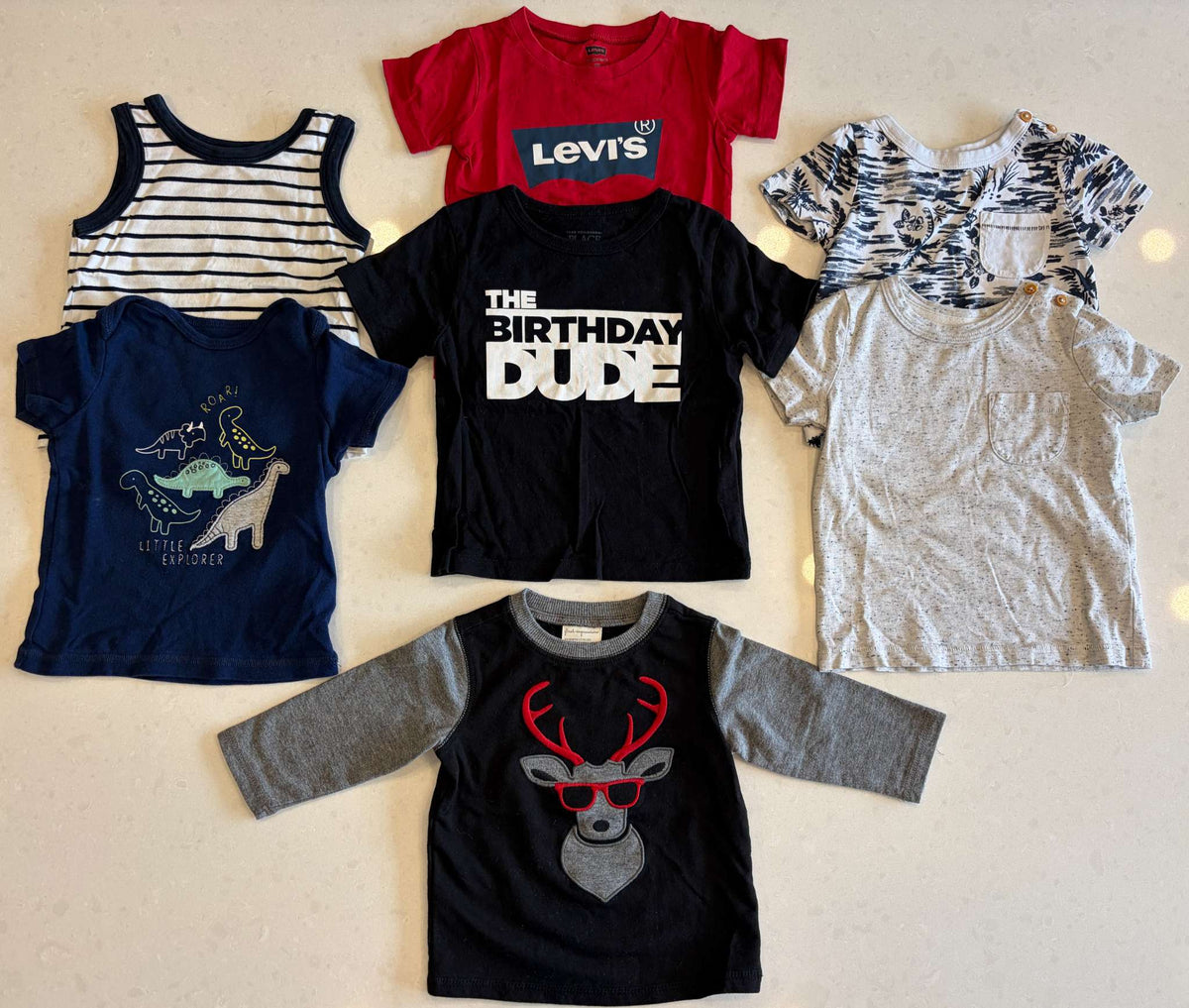 Baby Boy Shirt Bundle, Size 6-24m, VGUC, Kids 9 Month (6-9M)
