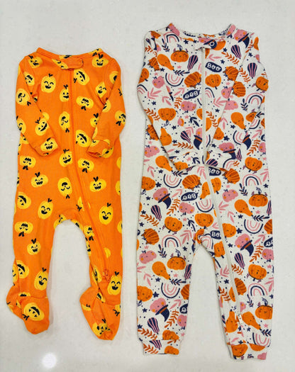 Halloween Sleeper Bundle, Assorted Sizes, Kids 3 Month (0-3M)