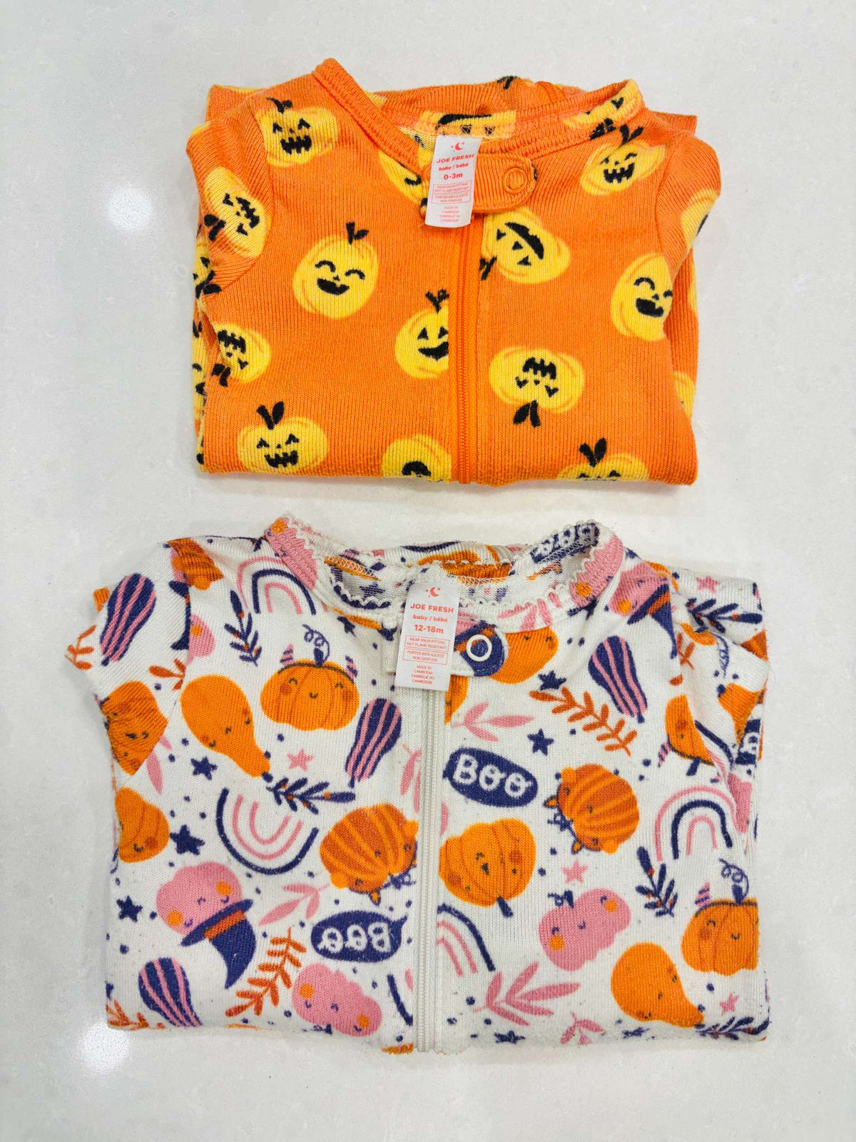 Halloween Sleeper Bundle, Assorted Sizes, Kids 3 Month (0-3M)