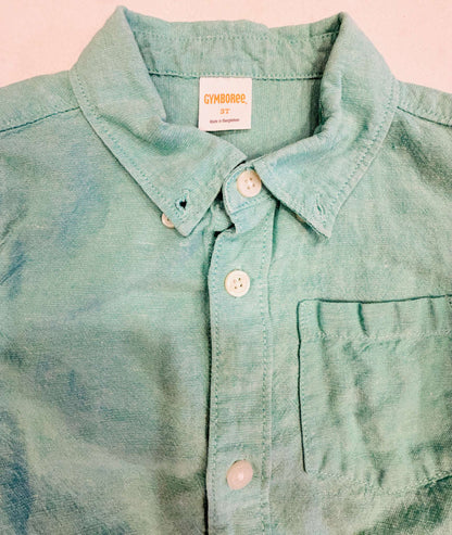 Baby Boy Button-Up Shirts and Vest Bundle, Size 0-3T, VGUC, Kids 2T