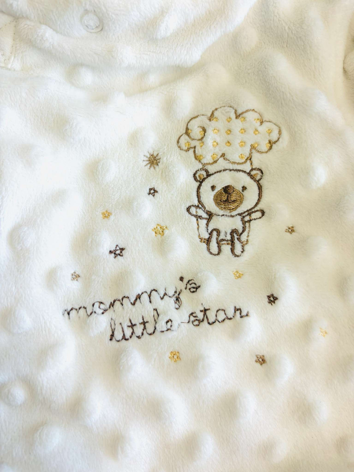 Baby Plush Snowsuit, Size 0-3m, VGUC, Kids 3 Month (0-3M)