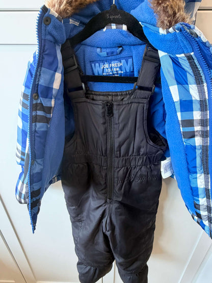 Baby Boy Snow Pants and Jacket Set, Size 12-18m, VGUC, Kids 18 Month (12-18M)