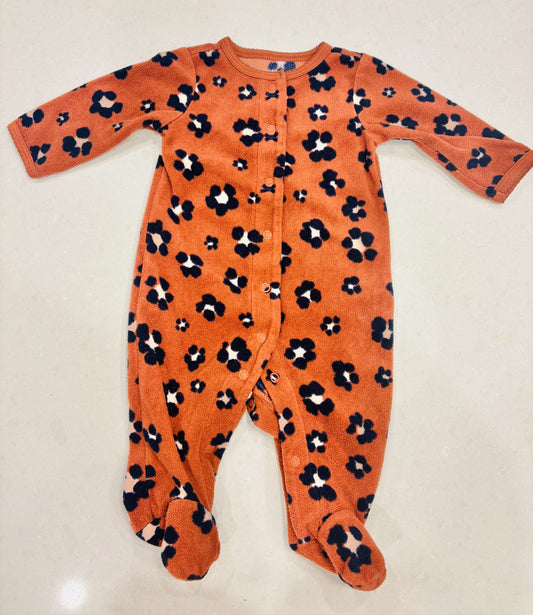 Carter's Infant Girl's Fleece Sleeper, 3m, Kids 3 Month (0-3M)