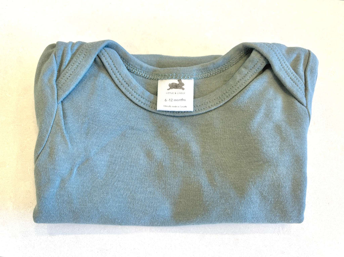 Little and Lively Short Sleeve Onesie, 6-12m, Kids 9 Month (6-9M)