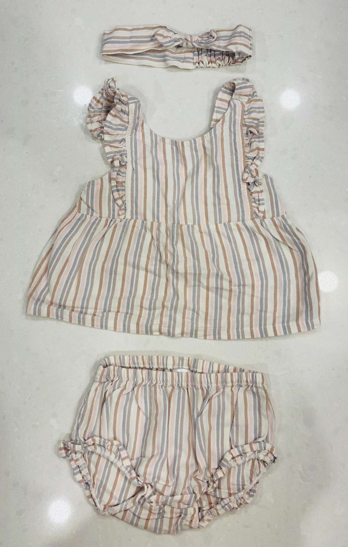 Carter's Baby Girl Summer Outfit Set, Kids 9 Month (6-9M)