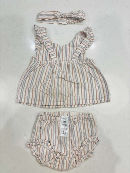Carter's Baby Girl Summer Outfit Set, Kids 9 Month (6-9M)