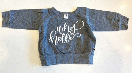 Little and Lively "Why Hello" Sweater, 6-12m, Kids 9 Month (6-9M)