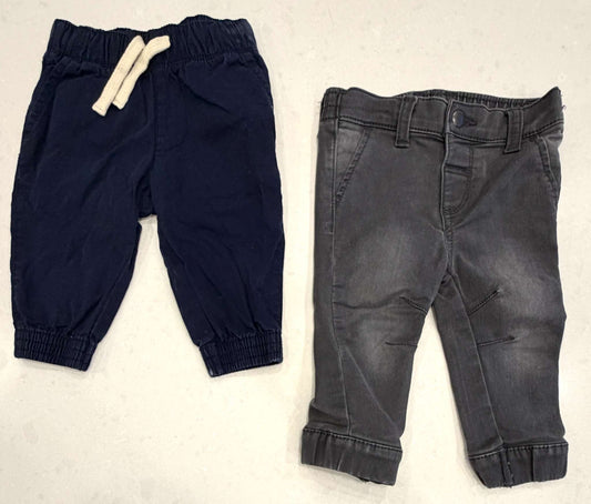 Baby Boy Pants Bundle, Size 6-12m, VGUC, Kids 9 Month (6-9M)