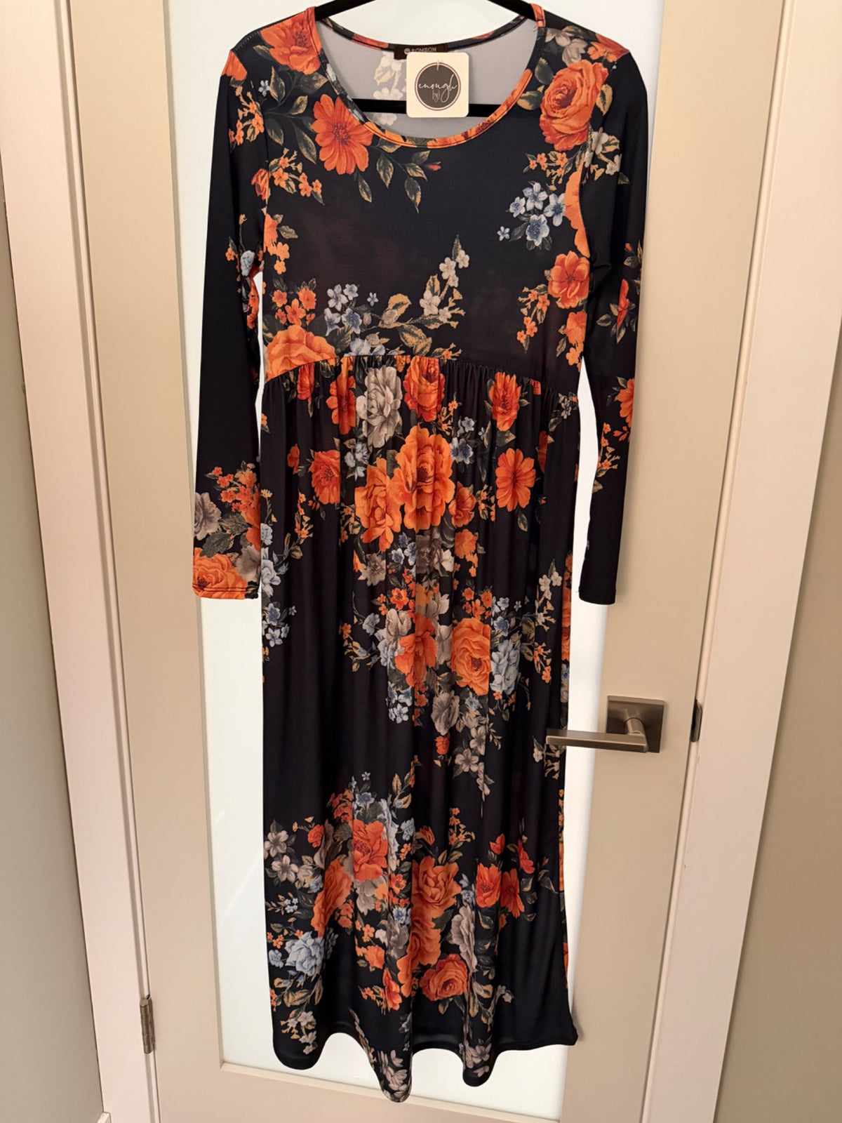 Bump friendly floral dress NWT , Maternity S (4-6)
