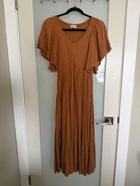 Bump friendly Smocked top dress size M , Maternity M (8-10)