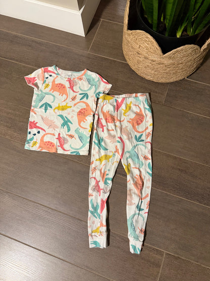 Carters dinosaur pajamas 6, Kids 6/6X