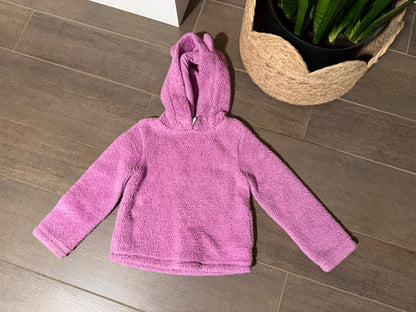 Harper Canyon fuzzy pink sweater 5, Kids 5/5T