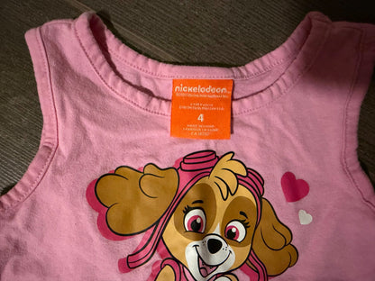 Paw patrol set size 4 , Kids 4/4T