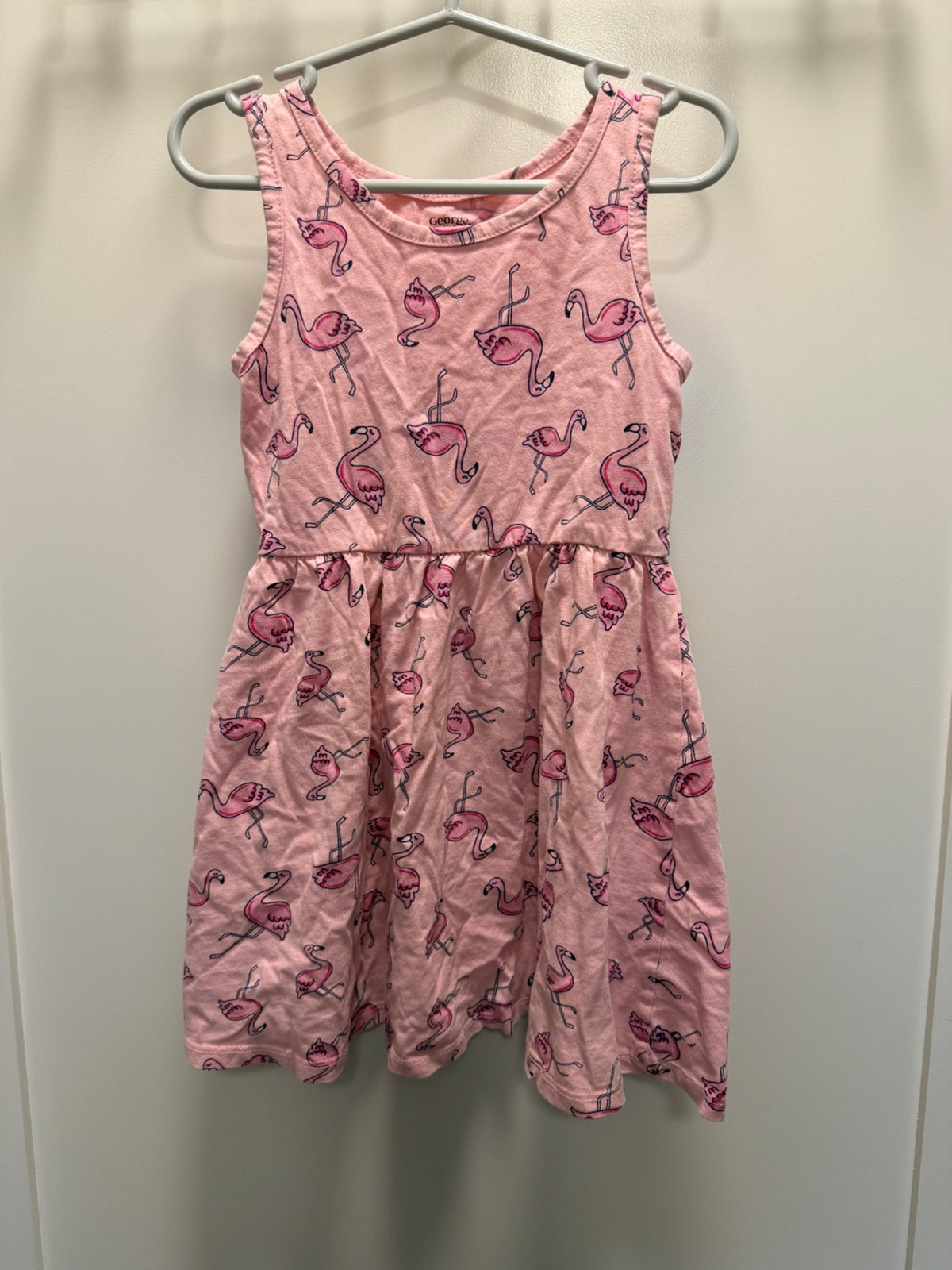Flamingo dress size 4, Kids 4/4T