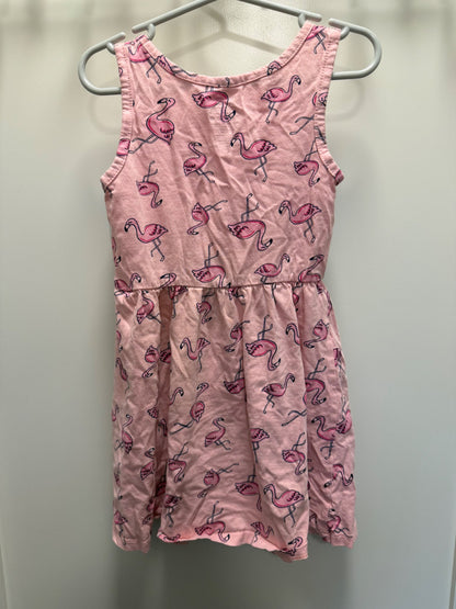 Flamingo dress size 4, Kids 4/4T