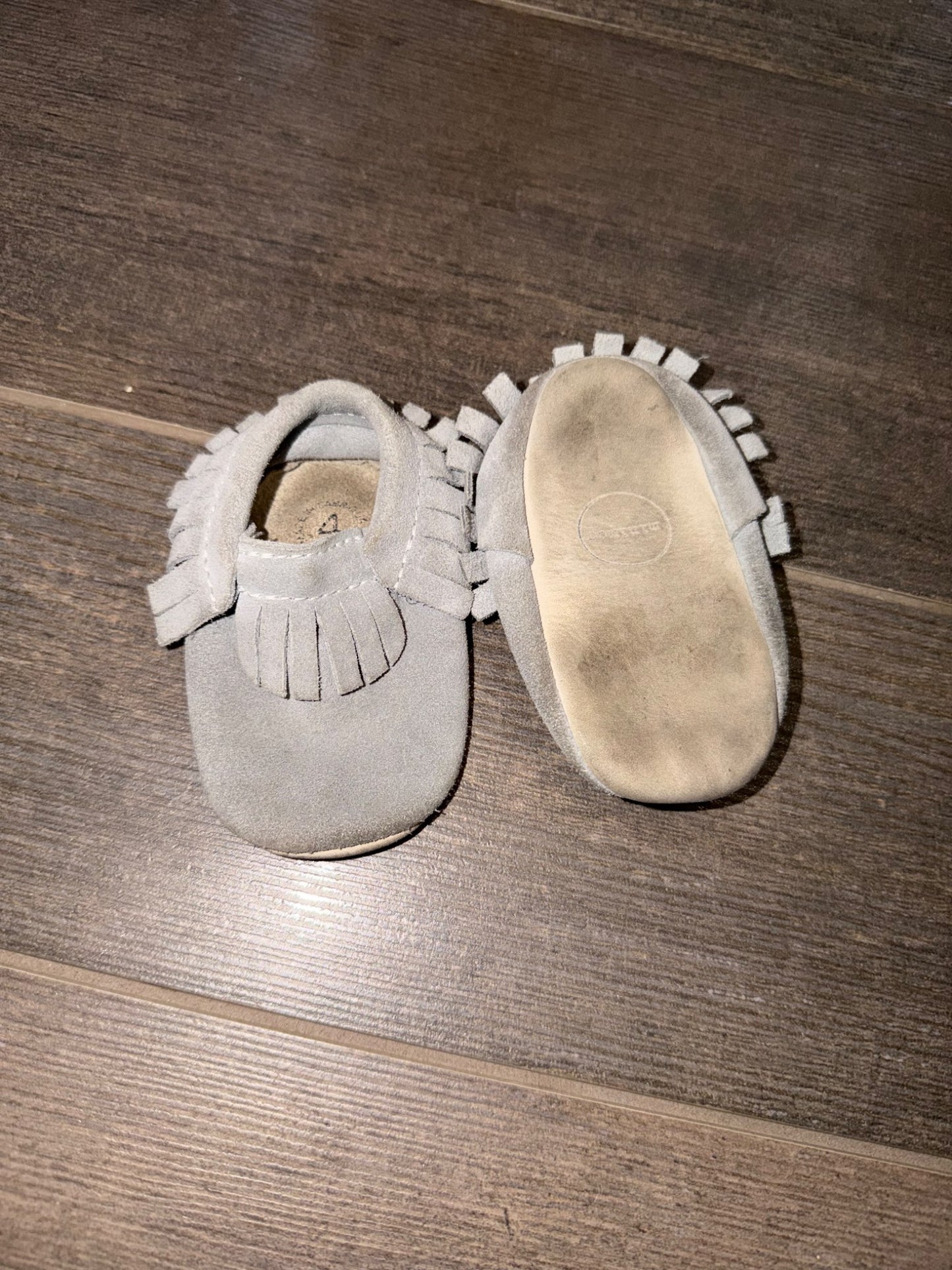 Moccasin shoes size 4 , Shoes 4 (Baby: 0-12 mth)