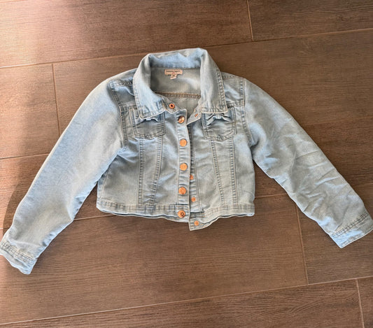 Jean jacket size 6 , Kids 6/6X