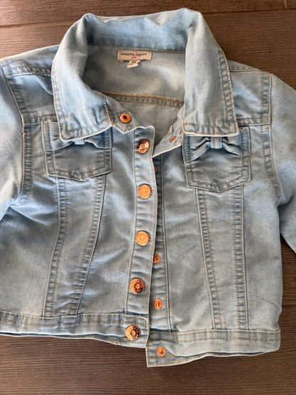 Jean jacket size 6 , Kids 6/6X