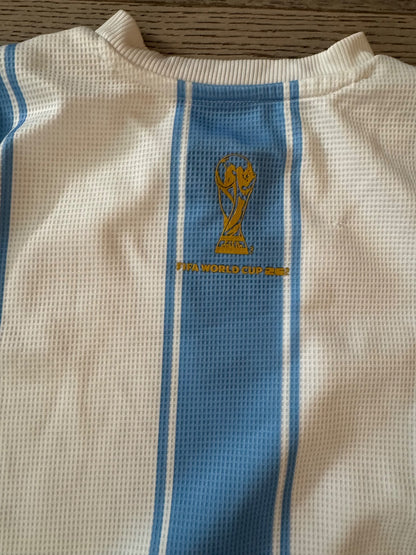 Argentina Soccer Shirt , Kids 6/6X