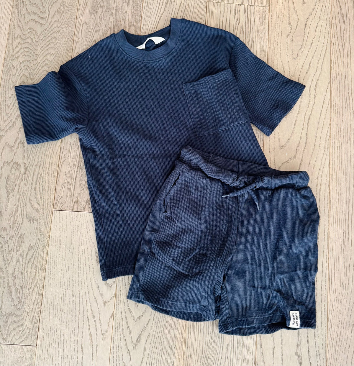 Waffle Short Set, Kids 8
