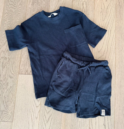 Waffle Short Set, Kids 8