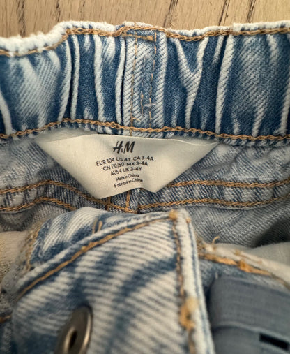 Denim Shorts , Kids 4/4T