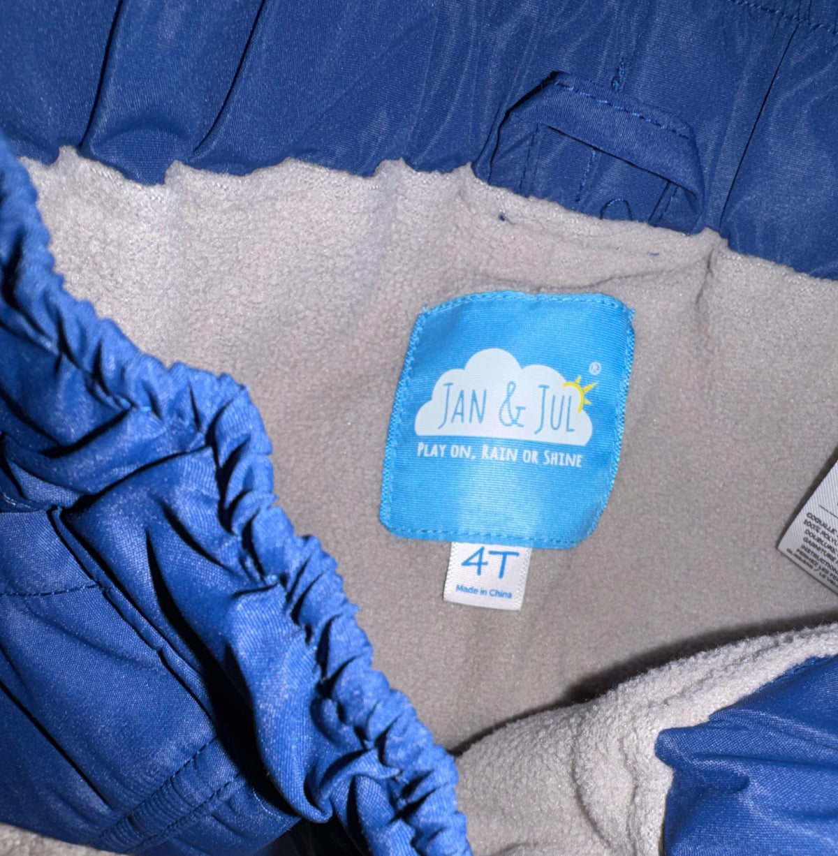 Snow Pants Size 4T, Kids 4/4T
