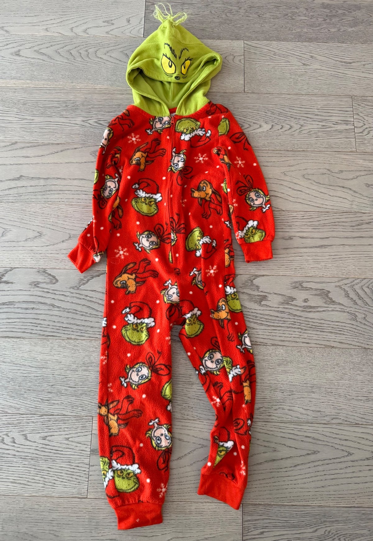 Grinch Onesie - size 5, Kids 5/5T