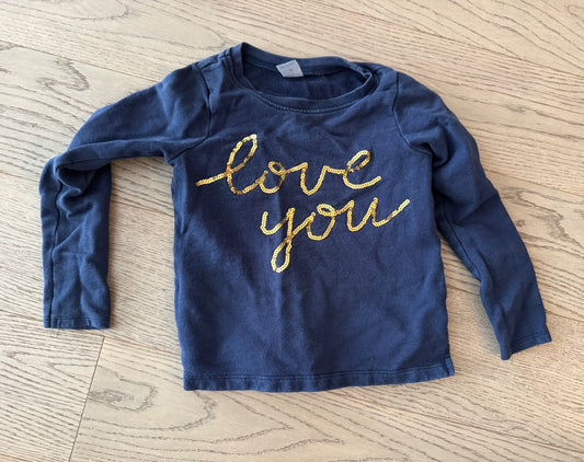 Sequin Love You Sweater