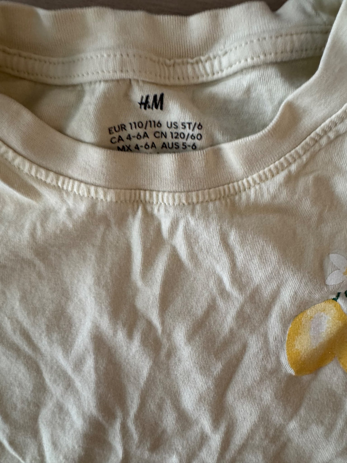 Lemon t-shirt , Kids 5/5T