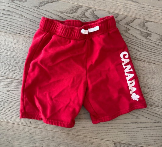 Canada fleece Shorts , Kids 7