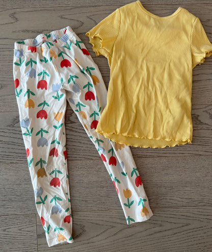 Girls’ T-Shirt & Leggings Outfit , Kids 5/5T