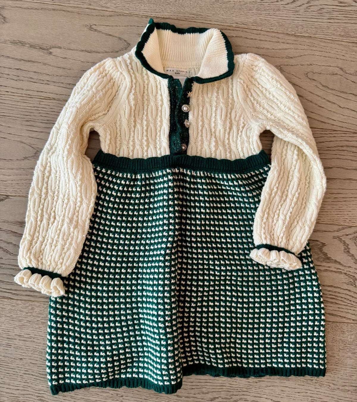 Knit Winter Dress 2-3T, Kids 2T