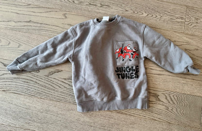 Zara Boys Santa Crewneck , Kids 6/6X