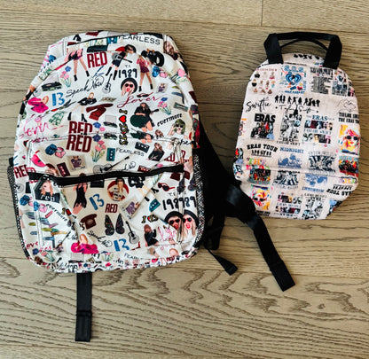 Taylor Swift Backpack + Lunch Bag