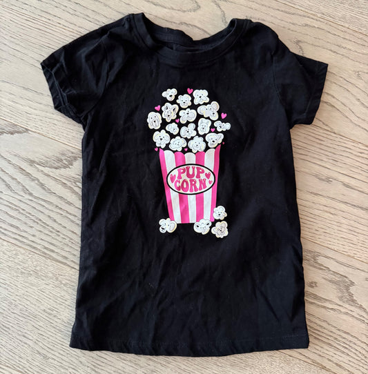 “Pup” corn T-shirt , Kids 5/5T