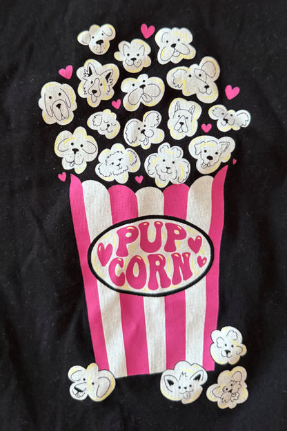 “Pup” corn T-shirt , Kids 5/5T