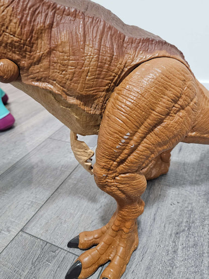 Jurassic World Super Colossal Tyrannosaurus Rex T-Rex Mattel HUGE