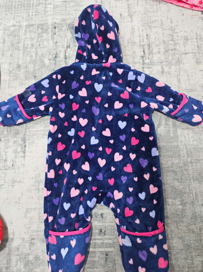 18M Hatley Fleece Bunting, Kids 18 Month (12-18M)