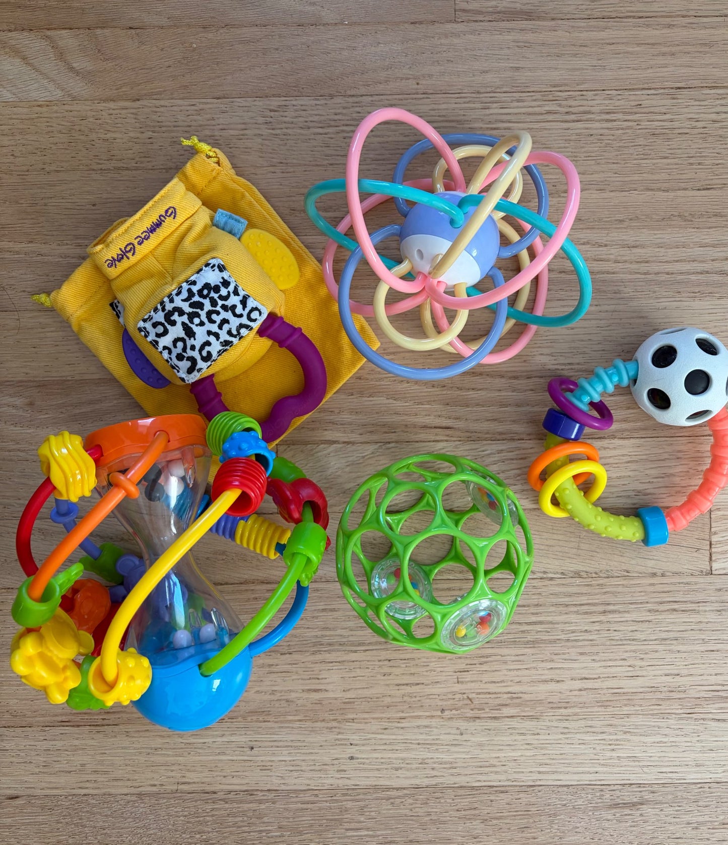 Baby toys and teethers