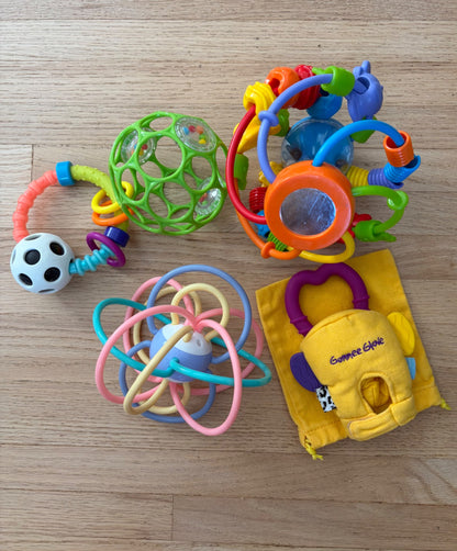 Baby toys and teethers