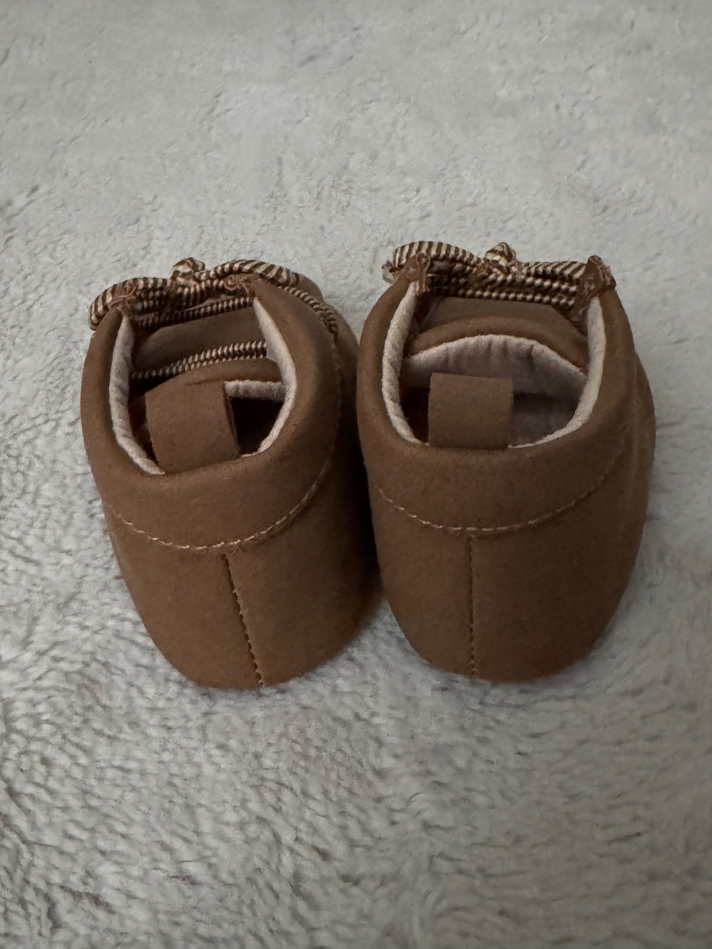 Brown Dress Shoes , Shoes 0 (Baby: 0-12 mth)