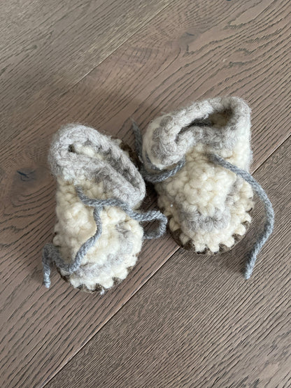 Cream Padraigs , Shoes 3 (Baby: 0-12 mth)
