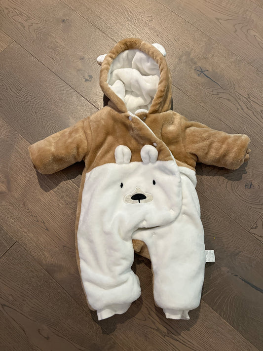 Bear bunting suit, Kids 6 Month (3-6M)