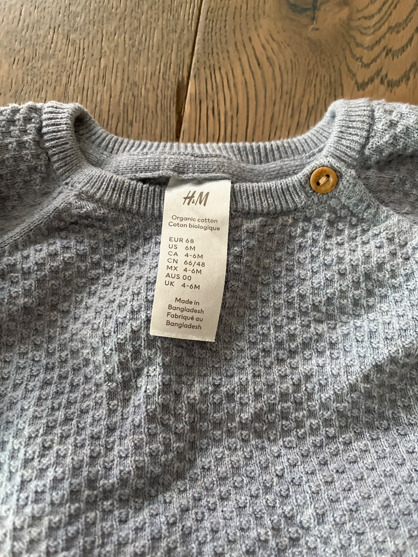 H and M knit set, Kids 6 Month (3-6M)